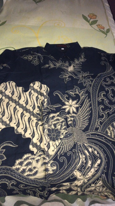 Kemeja Batik Pria Baju Batik Pria Lengan Panjang Modern Lapis Full Furing Ar01