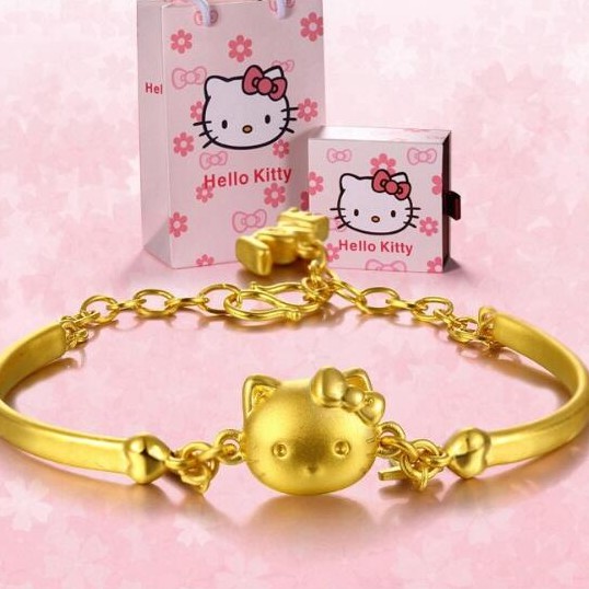 Unduh 84 Gambar Gelang Emas Motif Hello Kitty Terbaru 