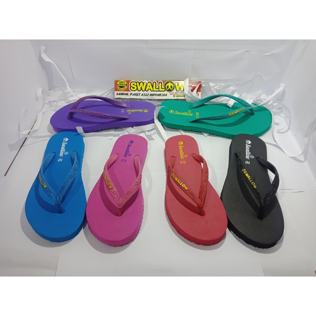 SANDAL JEPIT SWALLOW NICE WANITA warna warni  sandal jepit wanita sendal jepit wanita sandal sanita 