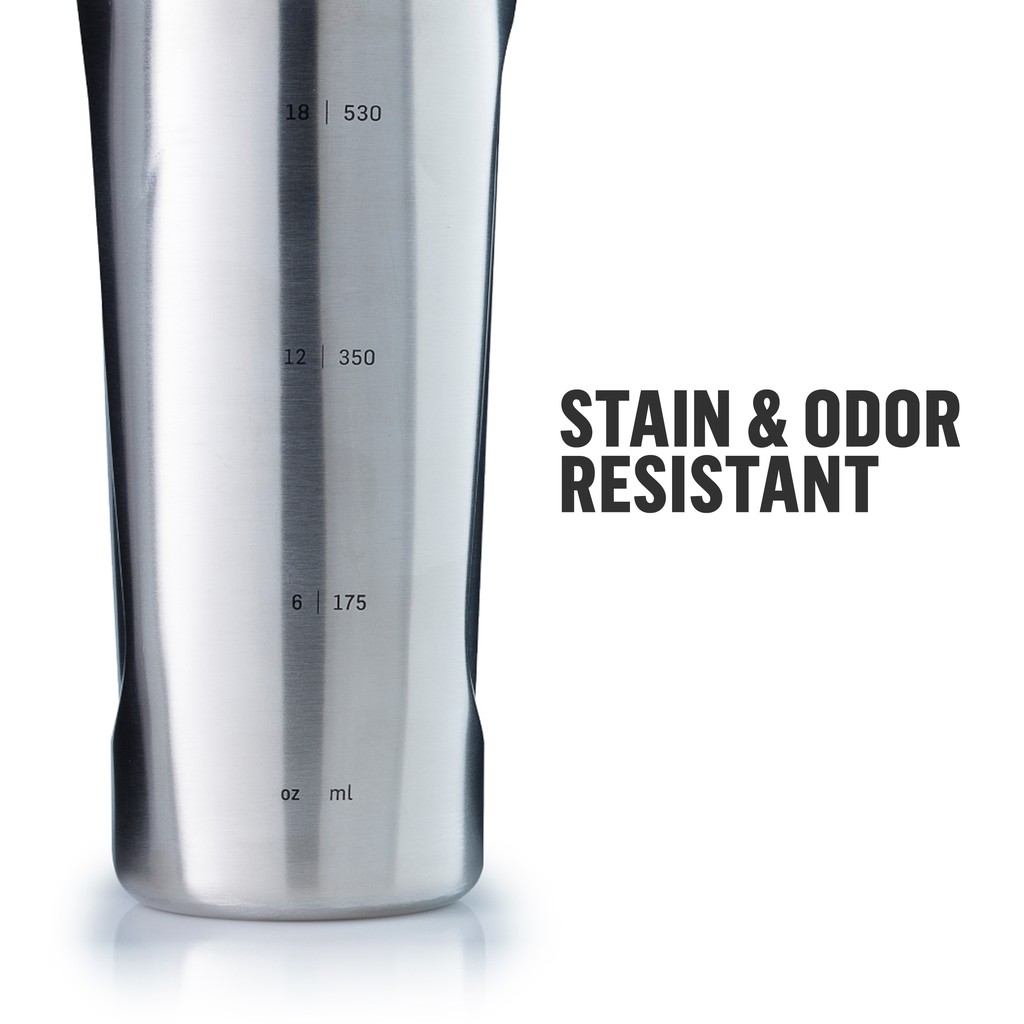 BlenderBottle Radian Tritan 760 ml Insulated Stainless Steel Shaker Blender Bottle