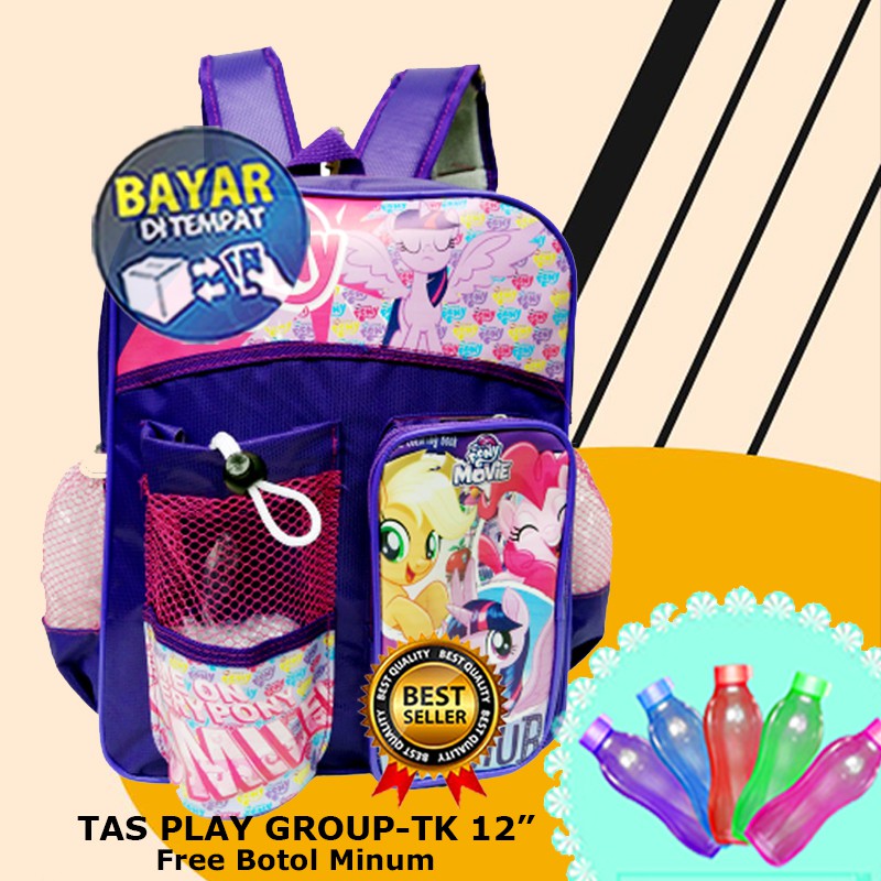 FRN - Tas Ransel Anak Aneka Karakter Bag Backpack Mini Kids Motif Cartoon Cute Import Murah-P0NY