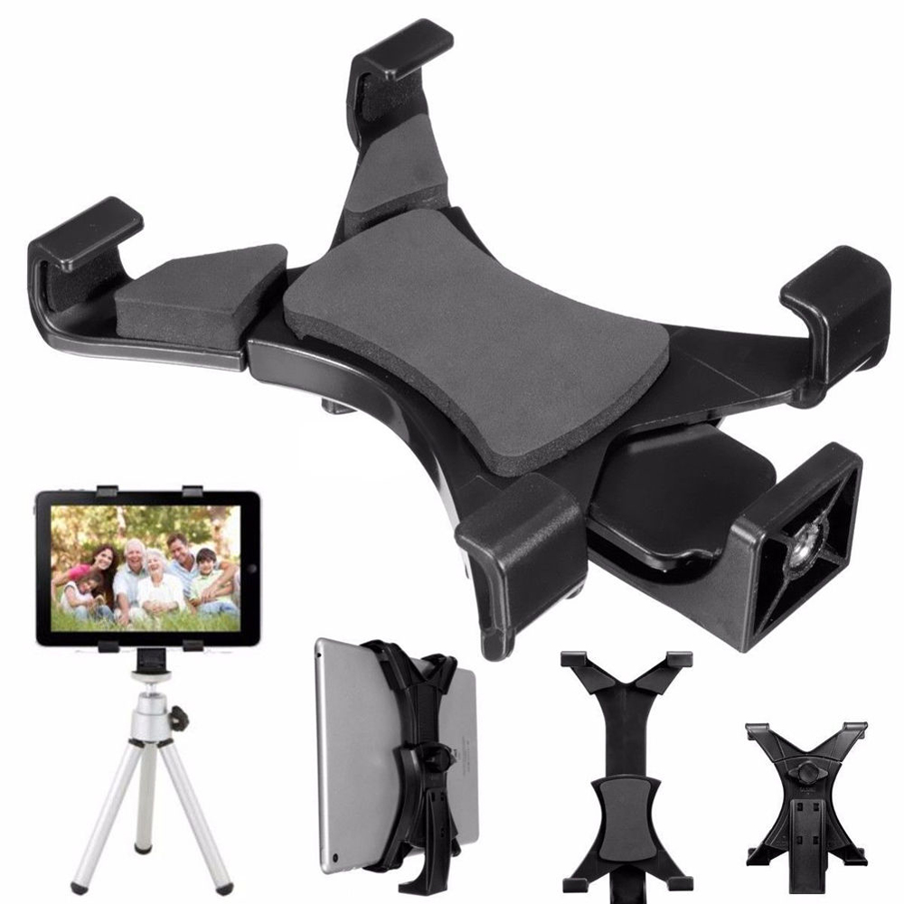 Universal Tablet Holder Mount 1/4 Screw Bracket Tripod - VTM4-ALX-1