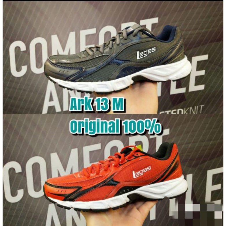 Sepatu League Legas lari pria Ark 13 M Persit TNI running shoes original asli