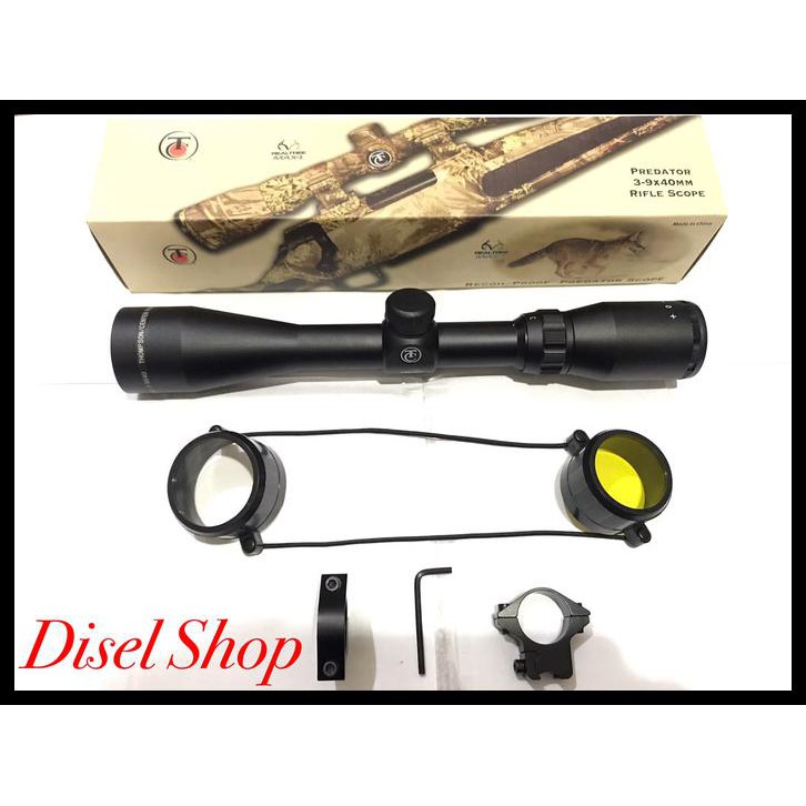 Telescope Thomson predator 3-9x40 TERLENGKAP