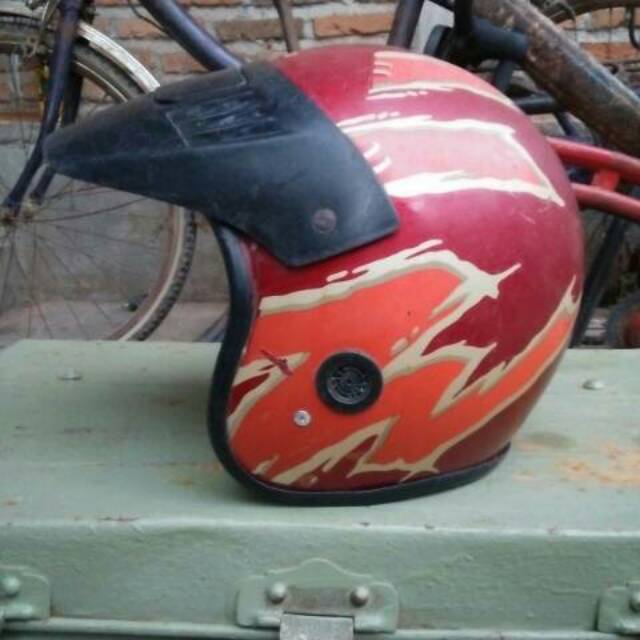 Helm suzuki ts lawas jadul