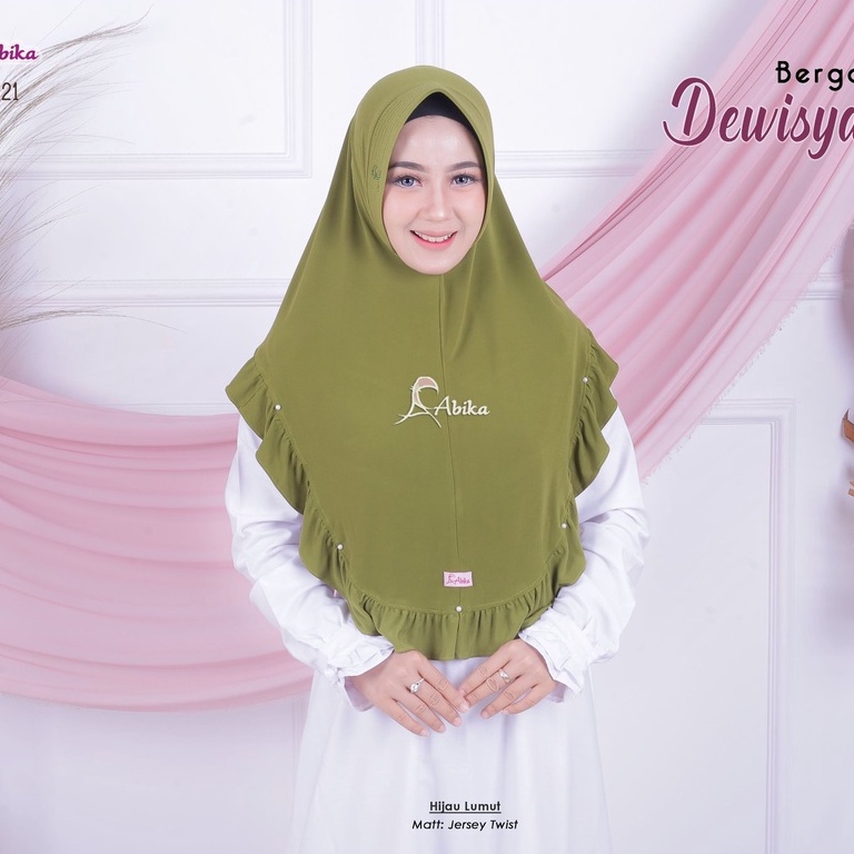 DEWISYA bergo by abika hijab bahan twist premium
