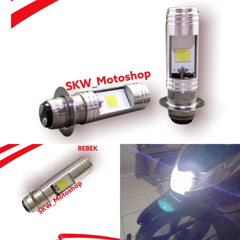 lampu  depan 2sisi ac dc matic bebek bisa bosku universal all motor