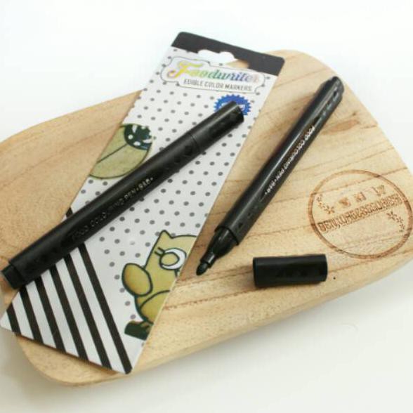 

VCR% Food writer pen black (isi 2pcs) ★Best Seller★