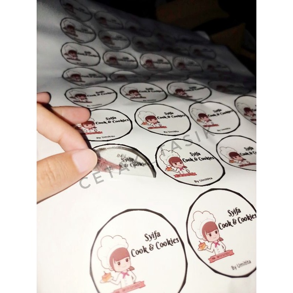 

Stiker label premium/stiker label Transparan/stiker label murah/stiker label toples/stiker cutting