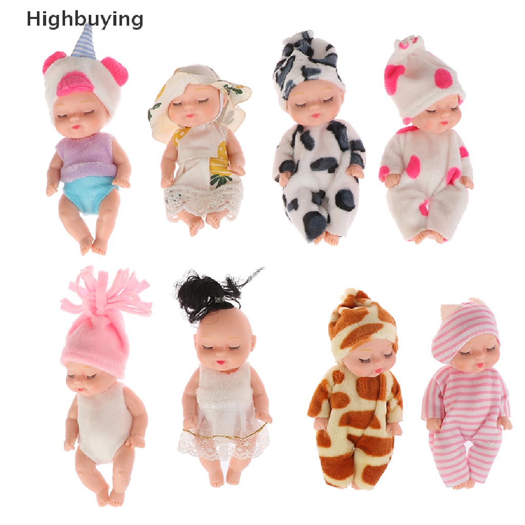 Hbid 1Pc Mainan Boneka Simulasi Bayi Tidur Reborn Lucu Dengan Pakaian Untuk Anak Glory