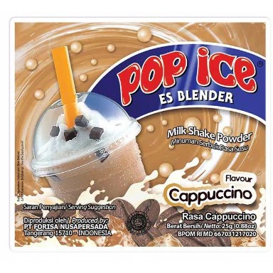 

Pop Ice Rasa Cappuccino Renceng (Isi 10 sachet)