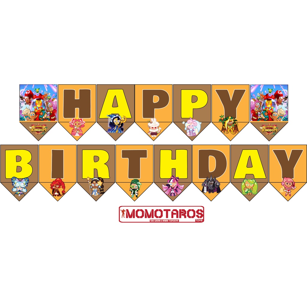 Banner HBD Cookie Run Kingdom