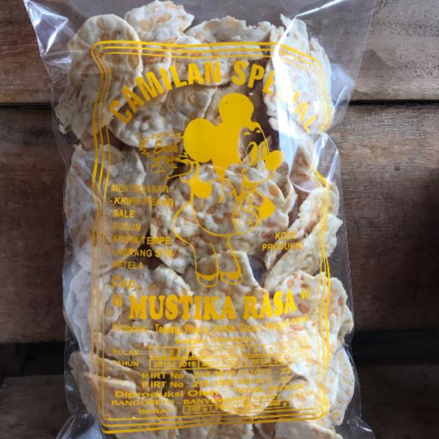 

Kripik Tempe 190 gram 10k