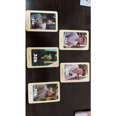 Photocard (PC) SEVENTEEN ODE TO YOU: OFF THE RECORD JOSHUA/ DK/ MINGYU/ SEUNGKWAN/ VERNON