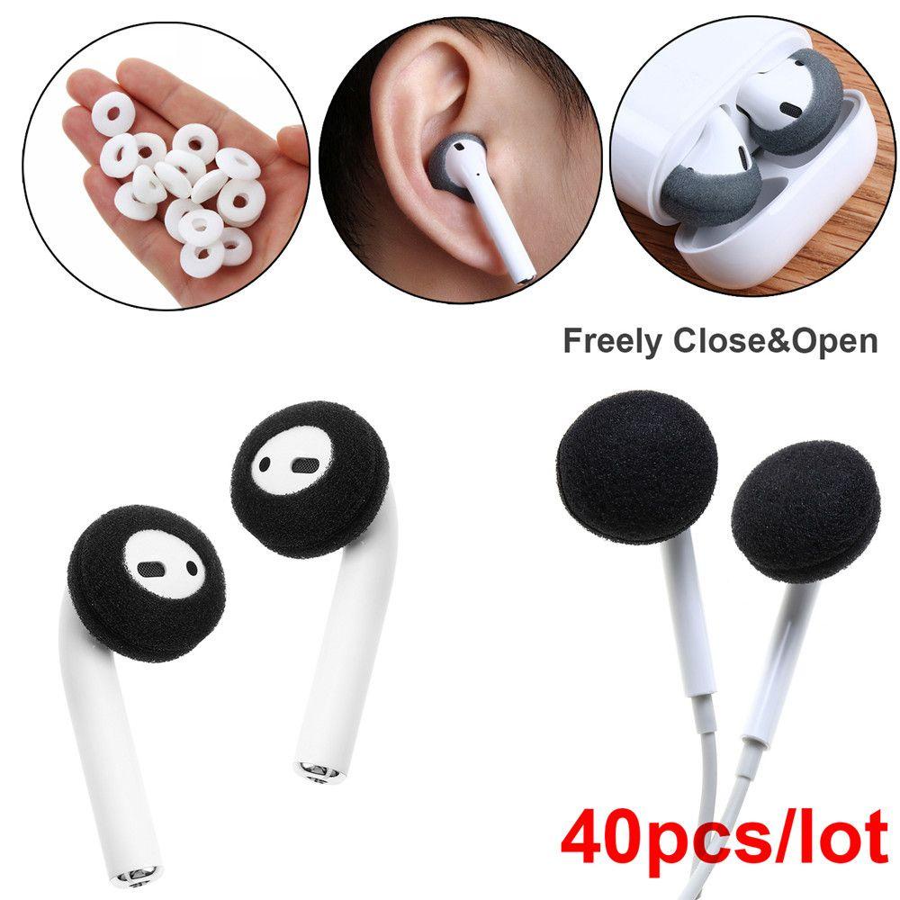 Top Earphone Tips Cover Nyaman Sekali Pakai Busa Lembut Anti Slip