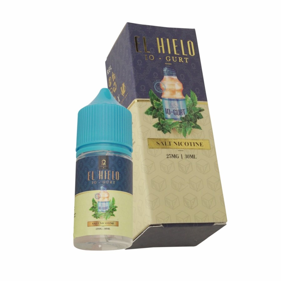 SALT NIC EL-HIELO BARU!!! IO-GURT &amp; MARACUJA 30ML 25MG [AUTHENTIC PREMIUM E-LIQUID]