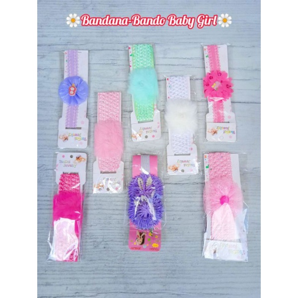 Bandana Bando Anak Perempuan Bandana Bayi Cewek