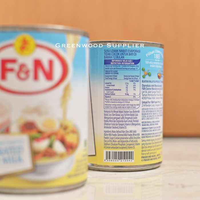 

RB Susu Evaporasi FN F&N (KHUSUS EKSPEDISI)