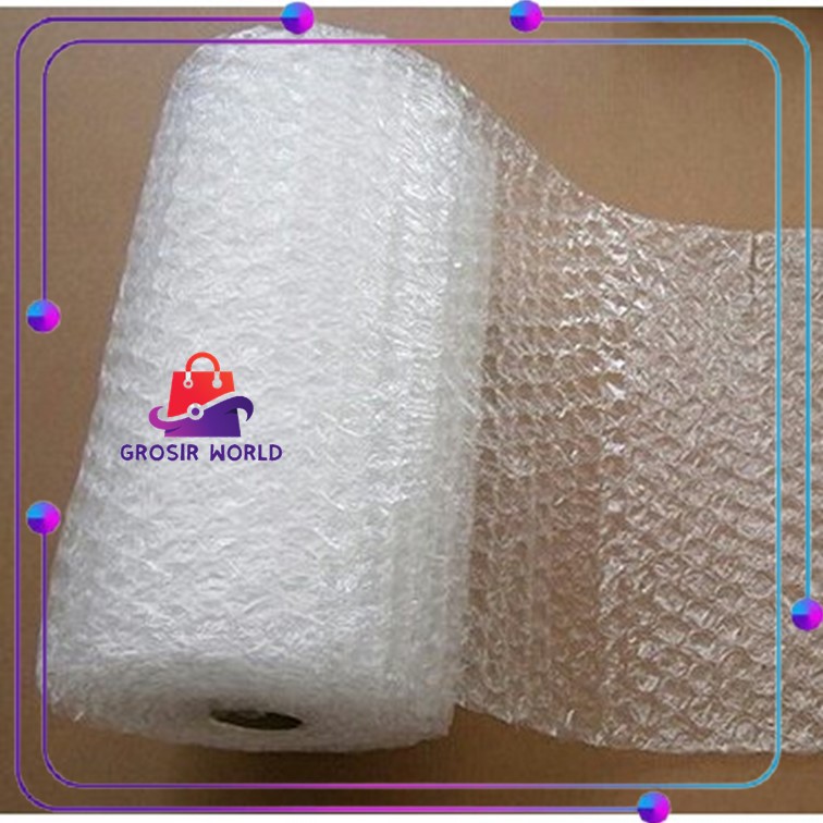 

BUBBLE WRAP Tambahan untuk packing paket yang lebih aman