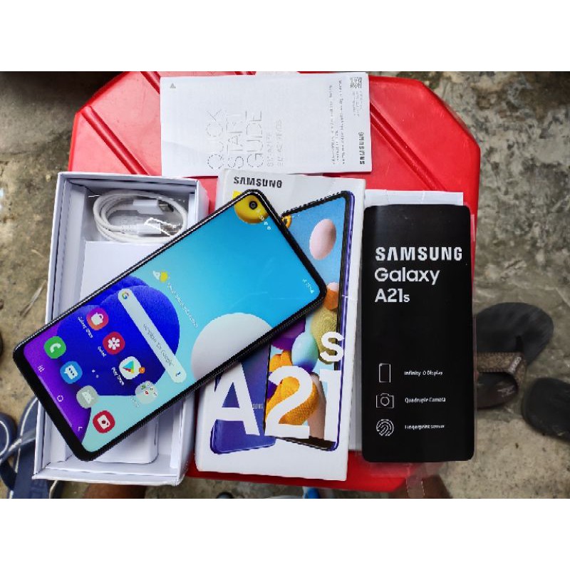 second Samsung A21s 6/64 fullsett original muluss apikk nominus