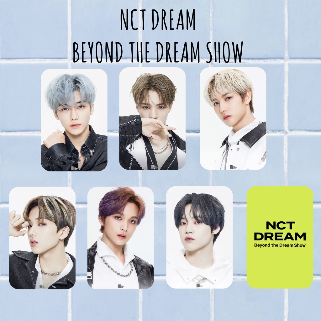 NCT DREAM BEYOND THE DREAM SHOW PHOTOCARD (UNOFFICIAL)