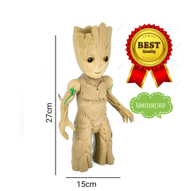 Guardian Baby Groot  Mainan Koleksi Action Figure