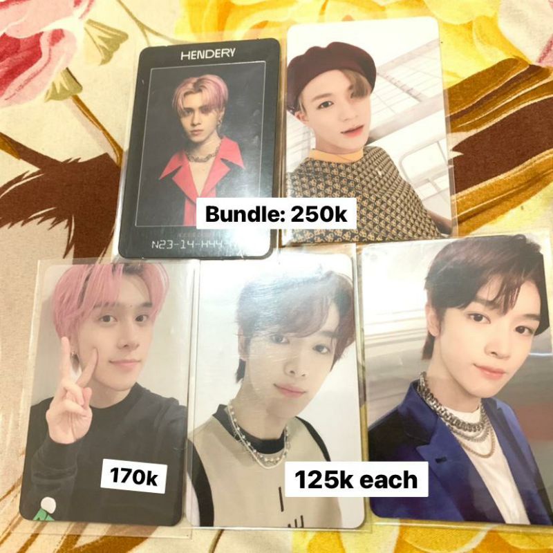 PC Photocard ID AC Hendery Jisung Lucas Jaemin Sungchan NCT WAYV Arrival Departure TOTM future