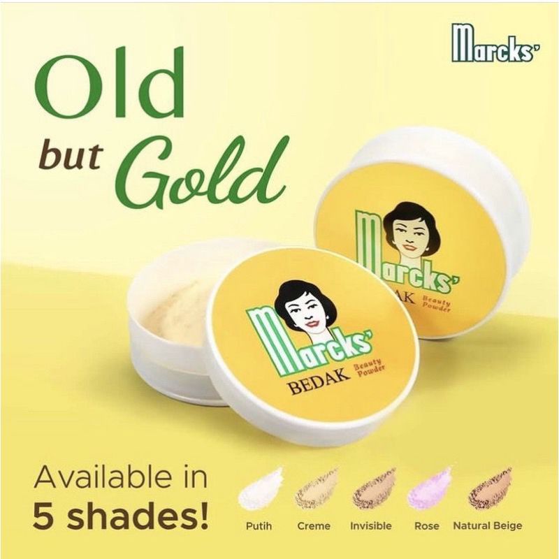 Bedak Marcks Beauty Powder | Bedak Tabur Marcks