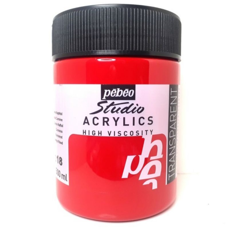 

PEBEO ACRYLIC COLOUR 500 ML NAPHTOL CARMINE