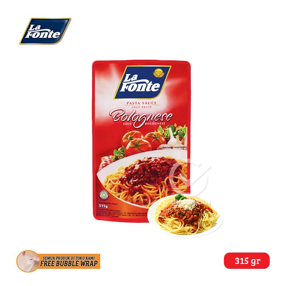 

La Fonte Bolognese Sauce / Saus Pasta (315 gr)