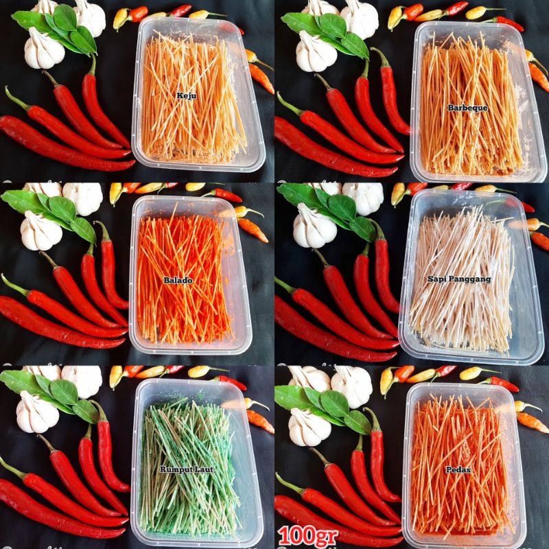 {PROMO COD} Mie Lidi 12Rasa BOX 500ML 100gr Free BUBLE