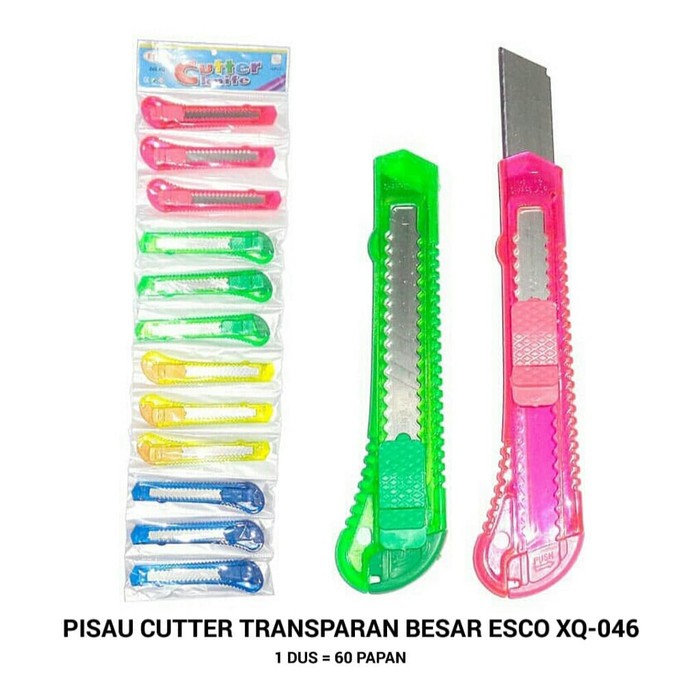 

PISAU CUTTER PLASTIK BESAR / KECIL