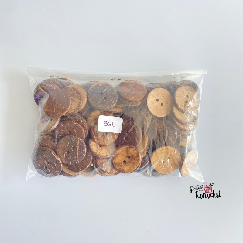 +/- 100 PCS Kancing Batok 36L / 23 mm