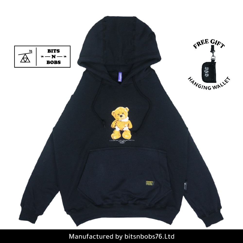 BITSNBOBS76 l HOODIE l BROKEN TEDDY