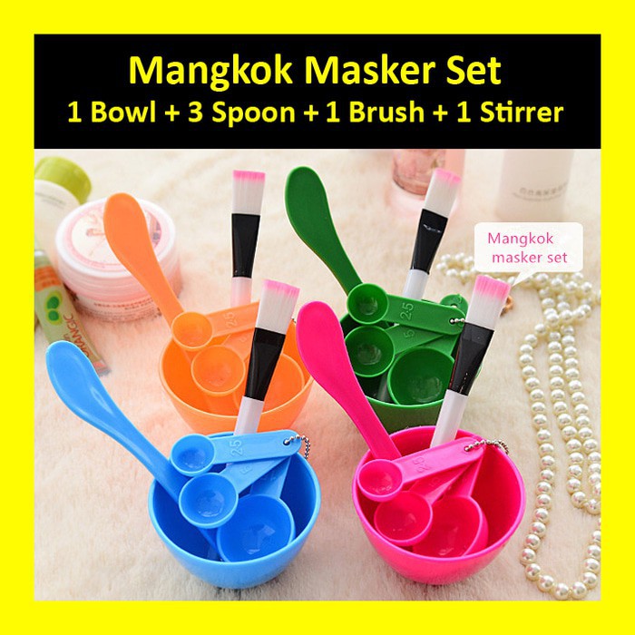 MANGKOK MASKER SET / MANGKOK MASKER 6 IN 1