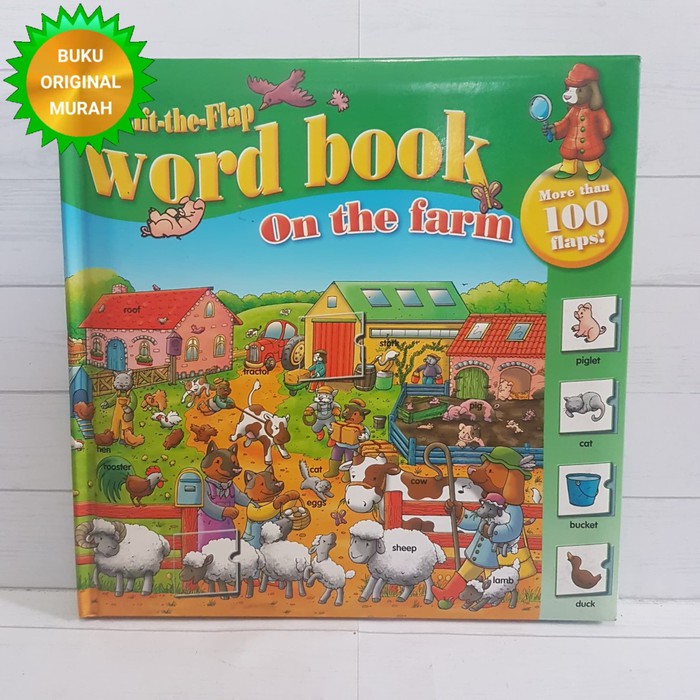 ORIGINAL My Lift The Flap World Book On The Farm