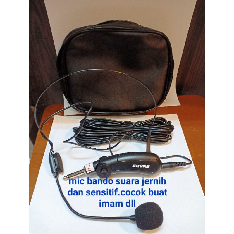 mic bando kabel suara jernih dan sensitif. mic imam dll