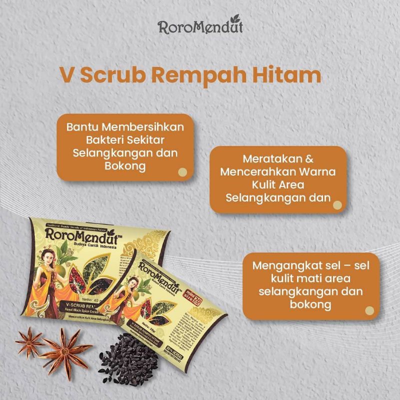 

V-scrubRempahHitamSelangkanganRoroMendut