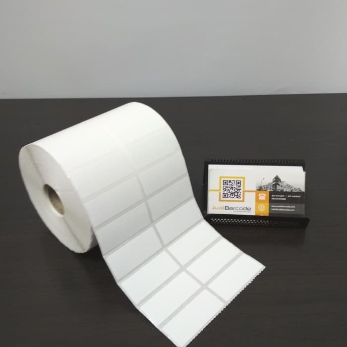 

LABEL PRINTER BARCODE 50X20MM - 50X20 MM - 2 LINE SEMICOATED ISI 5000