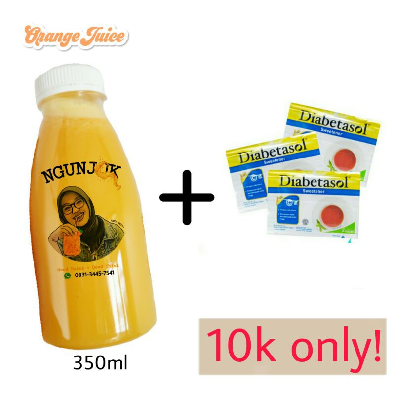 

Orange Juice + diabetasol 10k only