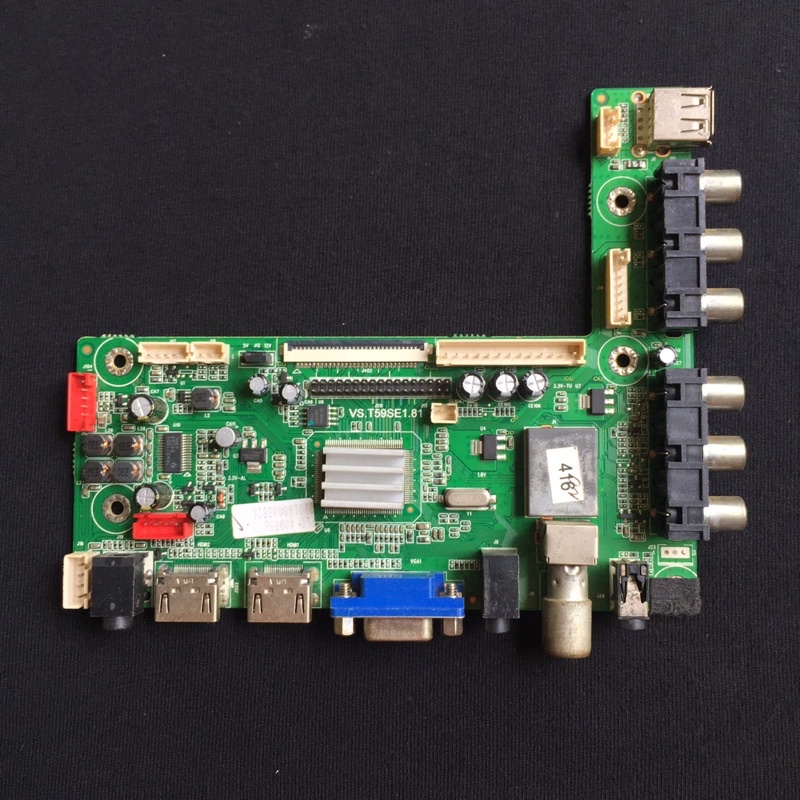 MB - MAINBOARD - MESIN TV POLYTRON PLD 40D856 - 40 D 856 - 40 D - 40D - 40