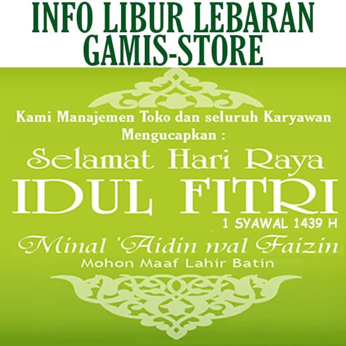 

Terlaris Pengumuman Libur Idul Fitri
