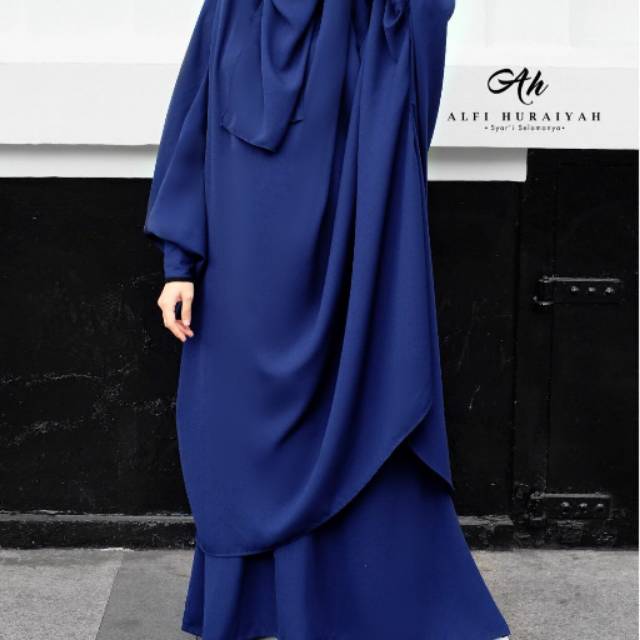 french jilbab alfi huraiyah navy