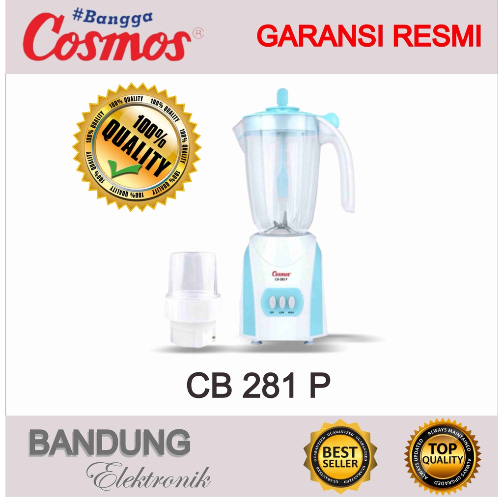 Blender Cosmos CB-281 P, Belender Cosmos CB281P 2in1 PLASTIK
