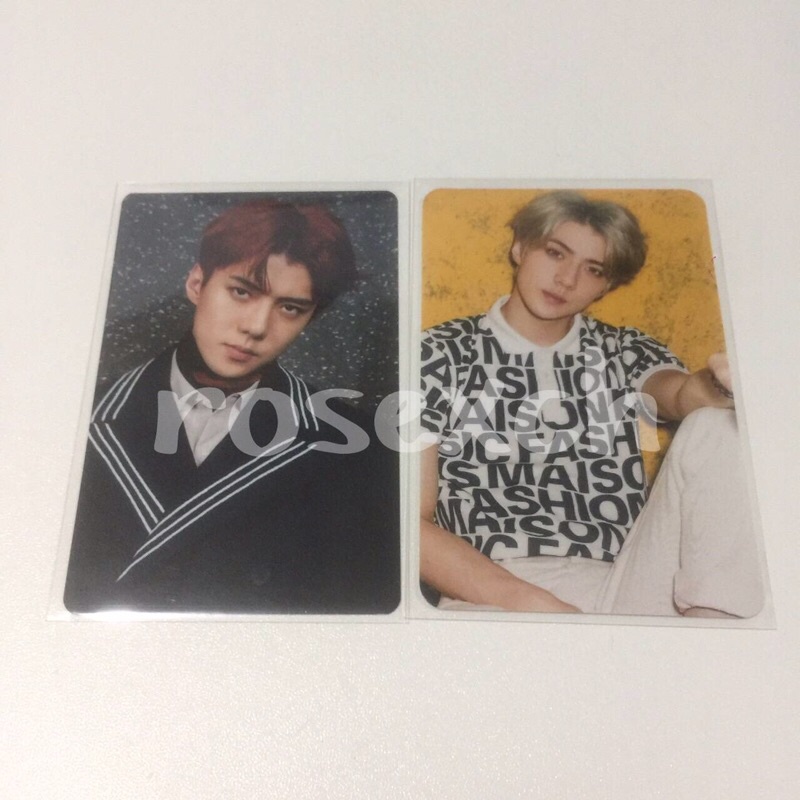 PHOTOCARD PC SEHUN PASSPORT WALLET LOVE ME RIGHT JAPAN LMR PASSWALL PASWAL NON ALBUM