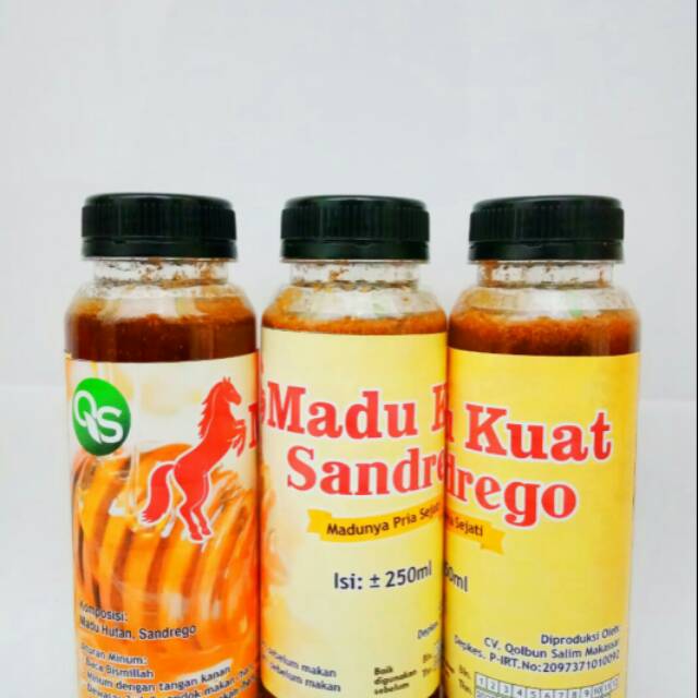 

madu kuat sandrego