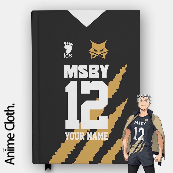 

Buku Catatan MSBY Black Jackals Jersey Anime Custom Nama Jurnal Agenda Diary