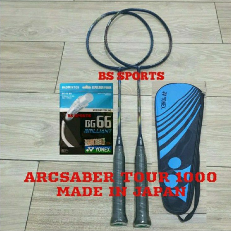 RAKET BADMINTON RAKET YONEX ARCSABER TOUR 1000 100% ORIGINAL