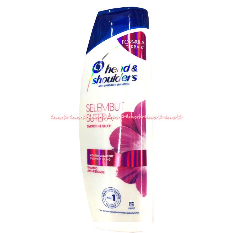 Head &amp; Shoulders Smooth Smooth &amp; Silky 300ml Shampoo Anti Ketombe Sampo Anti Dandruff