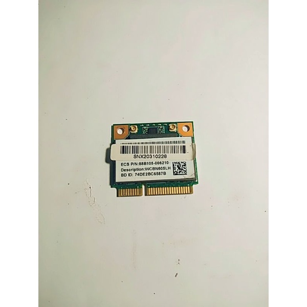 Wificard Wifi Card Laptop Axioo HNM